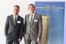 Dr. Thomas Drews und Steffen Hartung, Bürgschaftsbank Mecklenburg-Vorpommern GmbH